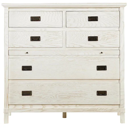 Haven's Harbor Media Chest with Pull Out Work Surface